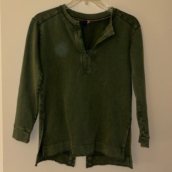 Anthropologie Pilcro Green Moss Sweater Pullover - Picture 7 of 7